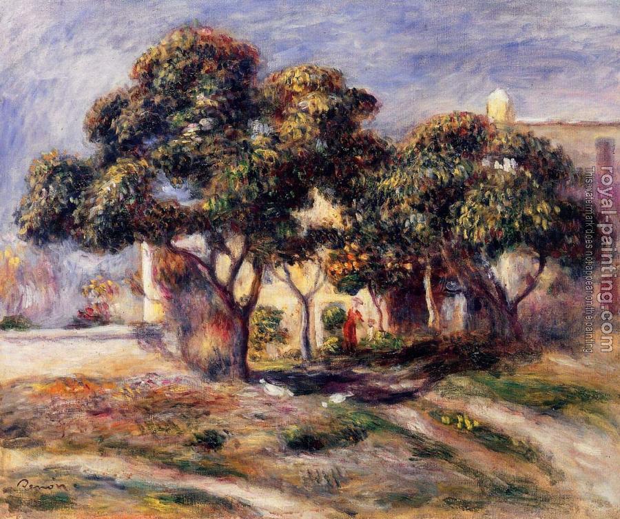 Pierre Auguste Renoir : Medlar Trees, Cagnes Pierre Auguste Renoir : Medlar Trees, Cagnes